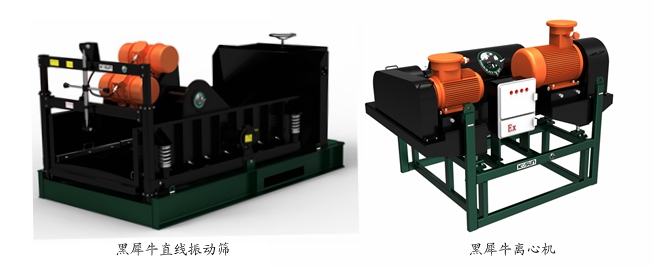 科迅机械黑犀牛系列直线泥浆振动筛和泥浆离心机产品